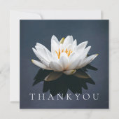 FLACHTHANKYOU KARTE : PINK LOTUS (Vorderseite)