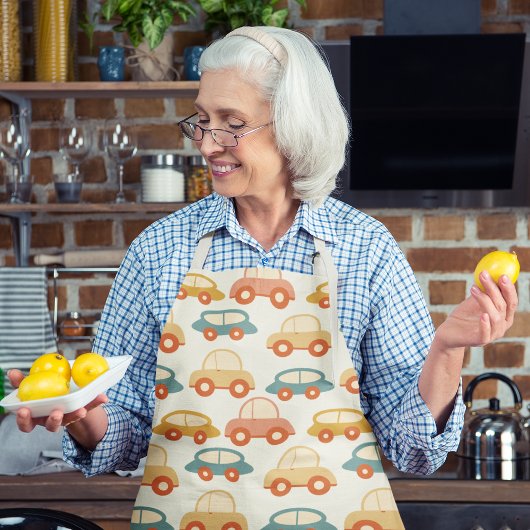 Flachwagen für Retro Schürze