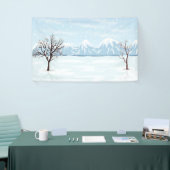 Flachwinterlandschaft Banner (Messeveranstaltung)
