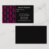 flackernde Firmenkarte, Hot Pink Visitenkarte (Vorne/Hinten)