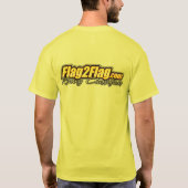 Flag2flag.com T-Shirt (Rückseite)