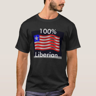 flag3, Liberier, 100% T-Shirt
