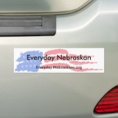 flag4, täglicher Nebraskan, tägliches Autoaufkleber (Auf Auto)