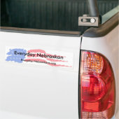 flag4, täglicher Nebraskan, tägliches Autoaufkleber (Auf Lkw)
