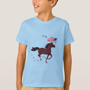 Flag 1776 Pony T-Shirt
