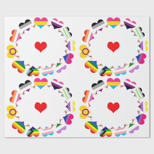 Flag 2: Umschlagpapier Geschenkpapier (Flach)