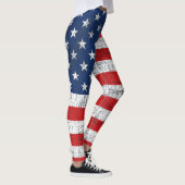 Flag 4. Juli Leggings (Rechts)