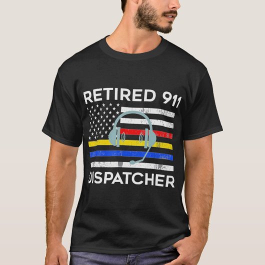 Flag 911 für den Rücktransport T-Shirt (Vorderseite)