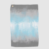 Flag "abstrakt Demiboy Pride" Golfhandtuch (Vorderseite)