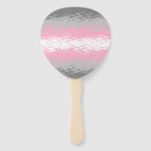 Flag "abstrakt Demigirl Pride" Fächer (Rückseite)