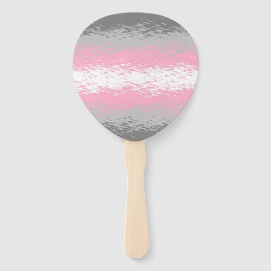 Flag "abstrakt Demigirl Pride" Fächer (Vorderseite)