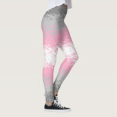Flag "abstrakt Demigirl Pride" Leggings (Rechts)