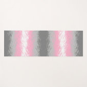 Flag "abstrakt Demigirl Pride" Yogamatte (Vorderseite (Horizontal))