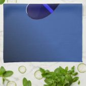 Flag & Abzeichen der dünnen blauen Linie Handtuch (Gefaltet)