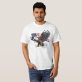 Flag/Adler - T - Shirt (Vorne ganz)