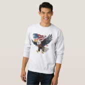 Flag/Adler - T - Shirt (Vorne ganz)