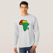 Flag Afrika Historic Cabo Verde T-Shirt (Vorne ganz)