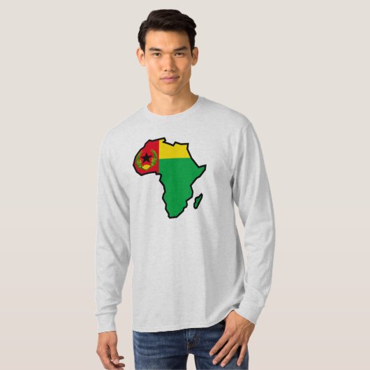 Flag Afrika Historic Cabo Verde T-Shirt (Vorne ganz)