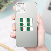 Flag Algeria Collection Pack von 6 Aufkleber (Telefon)