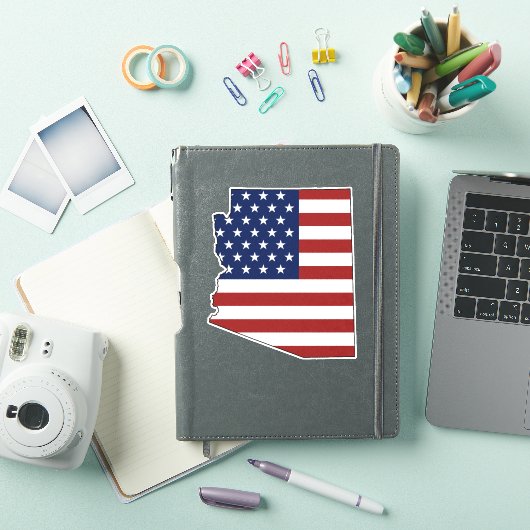 Flag American Arizona Aufkleber (iPad Hülle)