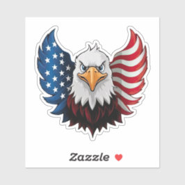 Flag American USA Eagle Aufkleber