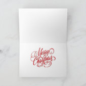 Flag "American Wood Image" für Weihnachten / Feier (Innenseite)