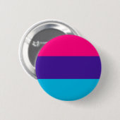 Flag Androgyne Button (Vorne & Hinten)