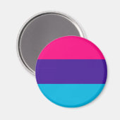 Flag Androgyne Magnet (Vorderseite/Rückseite)