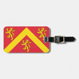 Flag Anglesey Gepäckmarke Gepäckanhänger