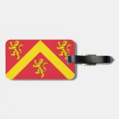 Flag Anglesey Gepäckmarke Gepäckanhänger (Rückseite horizontal)