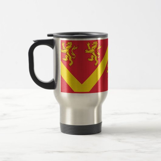 Flag Anglesey Travel Mug Reisebecher (Links)
