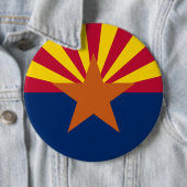 Flag Arizona, American The Copper Staat Button (Beispiel)