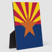 Flag Arizona, American The Copper Staat Fotoplatte (Seite)