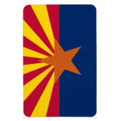 Flag Arizona, American The Copper Staat Magnet (Vertikal)