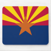 Flag Arizona, American The Copper Staat Mousepad (Vorne)