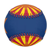 Flag Arizona: Stern, der Kupfer-Staat Baseball (Rückseite)