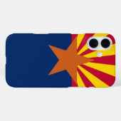 Flag Arizona: Stern, der Kupfer-Staat Case-Mate iPhone Hülle (Rückseite (Horizontal))