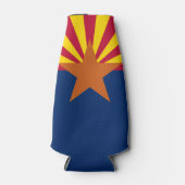 Flag Arizona: Stern, der Kupfer-Staat Flaschenkühler (Vorderseite)