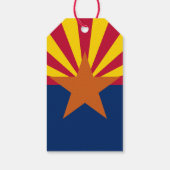 Flag Arizona: Stern, der Kupfer-Staat Geschenkanhänger (Rückseite)