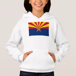 Flag Arizona: Stern, der Kupfer-Staat Hoodie