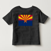 Flag Arizona: Stern, der Kupfer-Staat Kleinkind T-shirt (Vorderseite)