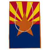 Flag Arizona: Stern, der Kupfer-Staat Mittlere Geschenktüte (Vorderseite)