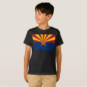 Flag Arizona: Stern, der Kupfer-Staat T-Shirt (Vorne ganz)