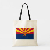 Flag Arizona: Stern, der Kupfer-Staat Tragetasche (Rückseite)