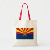 Flag Arizona: Stern, der Kupfer-Staat Tragetasche (Vorne)