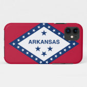 Flag Arkansas Case-Mate iPhone Hülle (Rückseite (Horizontal))