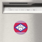 Flag Arkansas Magnet (In Situ (Geschirrspüler))