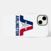 Flag Arlington, Texas Case-Mate iPhone Case (Rückseite (Horizontal))