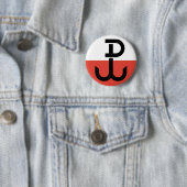 Flag Armia Krajowa Button (Beispiel)
