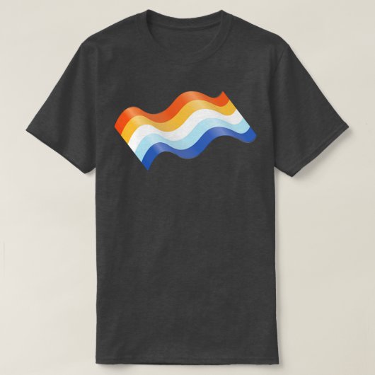 Flag AroAce Pride T-Shirt (Design vorne)